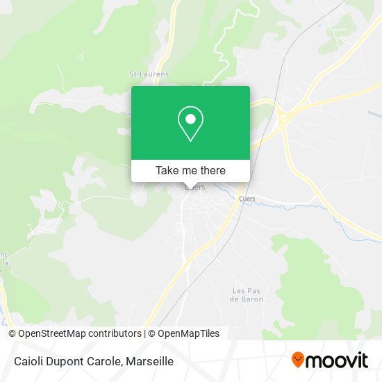 Caioli Dupont Carole map