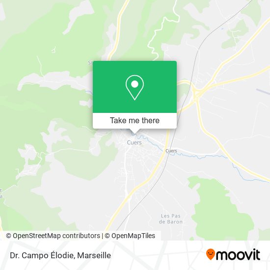 Dr. Campo Élodie map