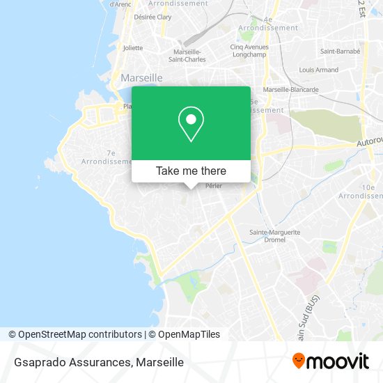 Gsaprado Assurances map