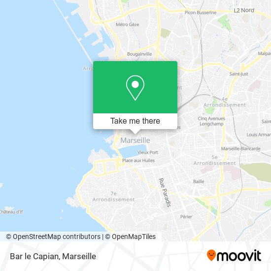 Bar le Capian map