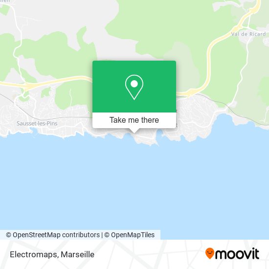Electromaps map