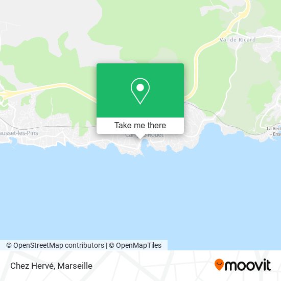 Chez Hervé map