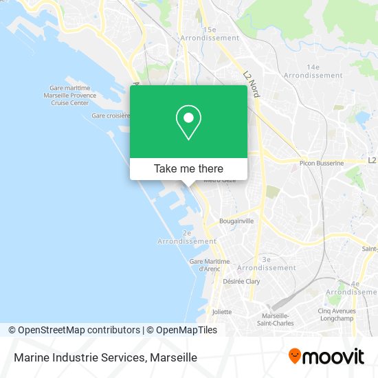 Mapa Marine Industrie Services