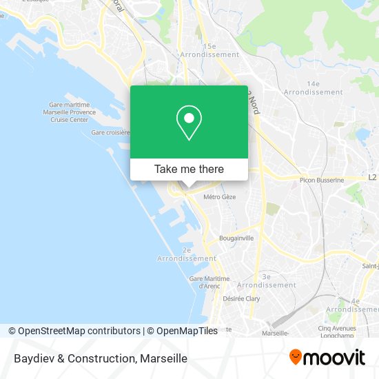 Baydiev & Construction map