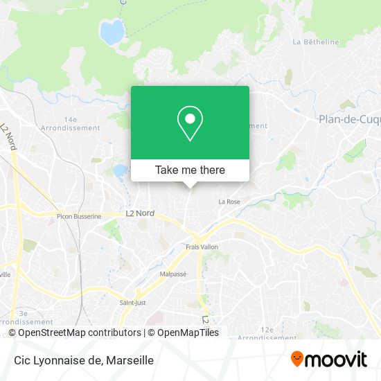 Cic Lyonnaise de map