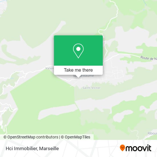 Hci Immobilier map
