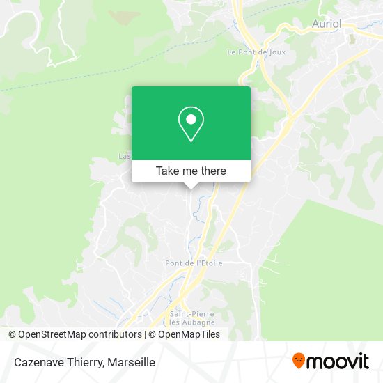 Cazenave Thierry map