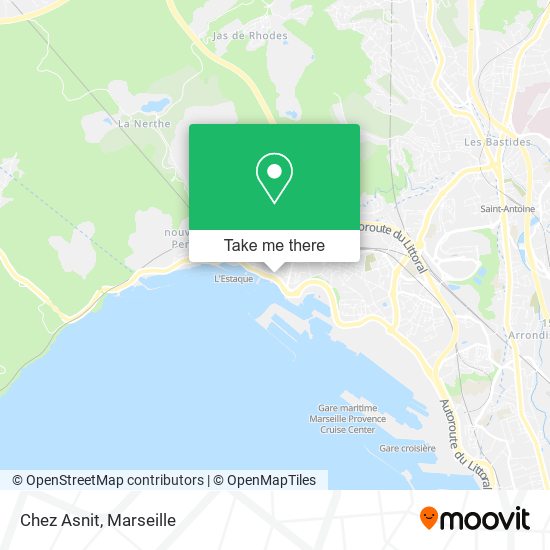 Chez Asnit map