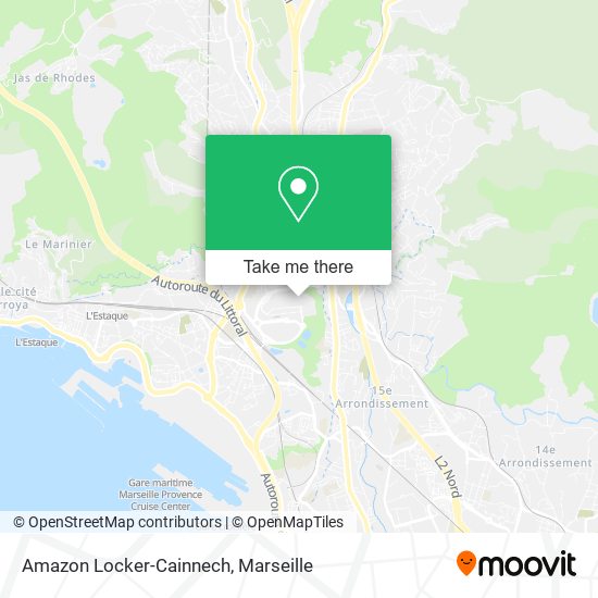 Amazon Locker-Cainnech map