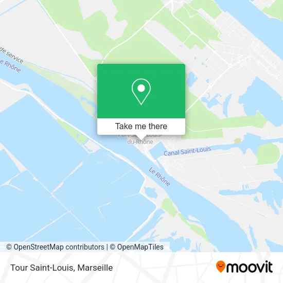 Tour Saint-Louis map