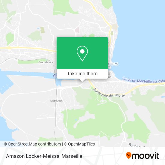 Mapa Amazon Locker-Meissa