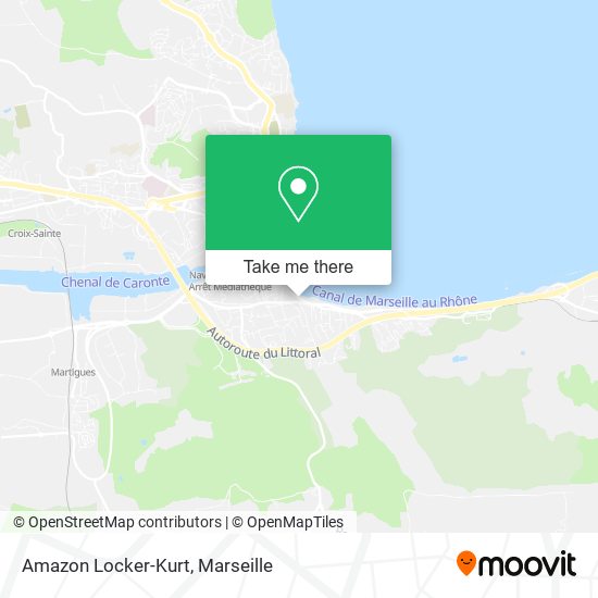 Amazon Locker-Kurt map