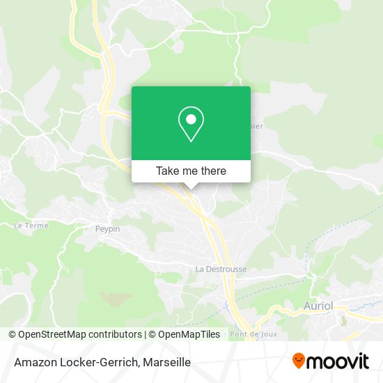 Mapa Amazon Locker-Gerrich