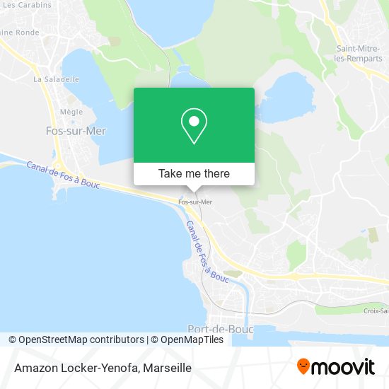 Amazon Locker-Yenofa map