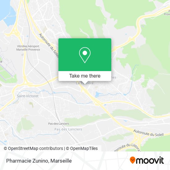 Pharmacie Zunino map