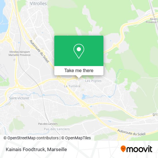 Kainais Foodtruck map