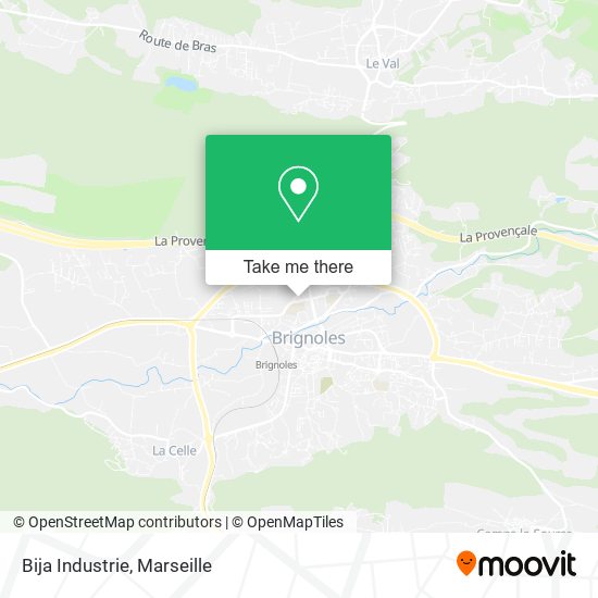 Bija Industrie map