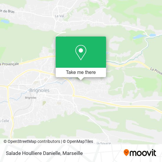 Salade Houlliere Danielle map