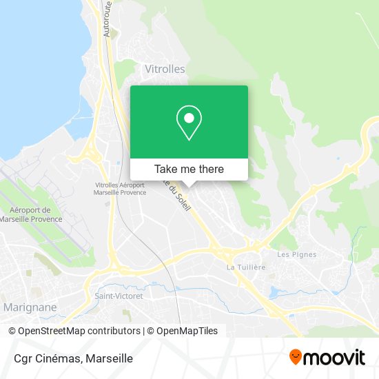 Cgr Cinémas map