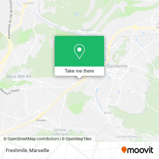 Freshmile map