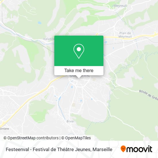Festeenval - Festival de Théâtre Jeunes map