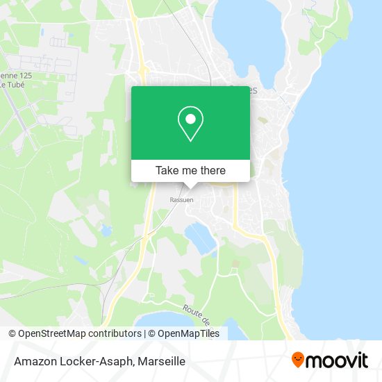 Mapa Amazon Locker-Asaph