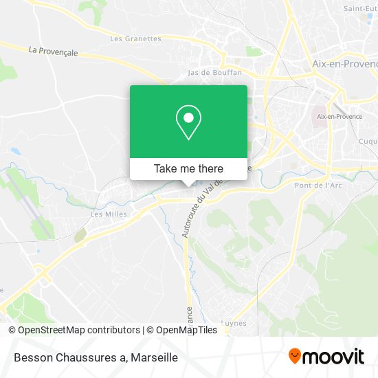 Besson Chaussures a map