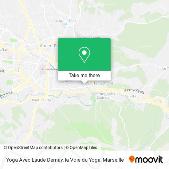 Mapa Yoga Avec Laude Demay, la Voie du Yoga