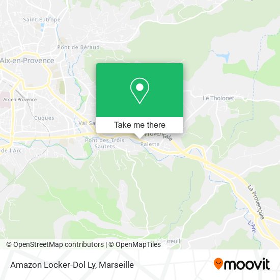 Amazon Locker-Dol Ly map