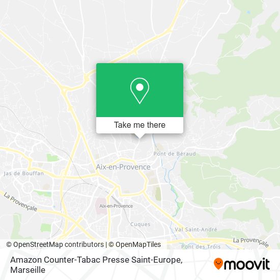 Amazon Counter-Tabac Presse Saint-Europe map