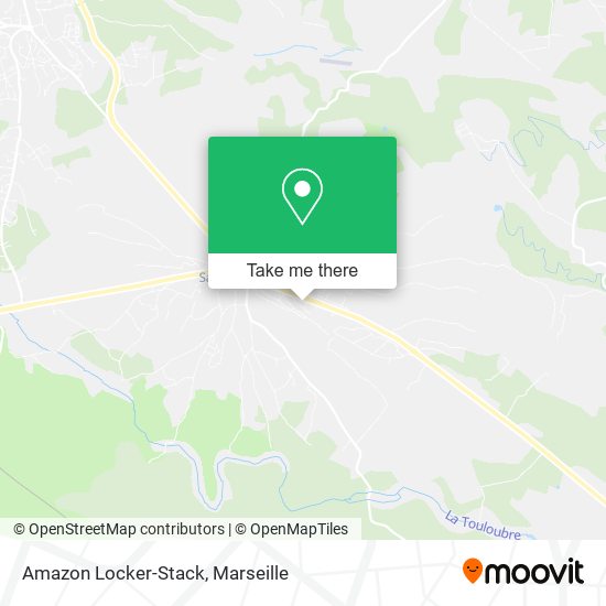 Amazon Locker-Stack map