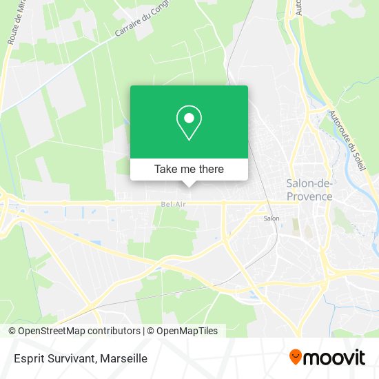 Esprit Survivant map
