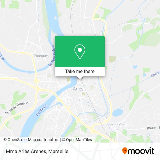 Mma Arles Arenes map