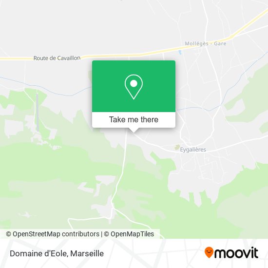 Domaine d'Eole map