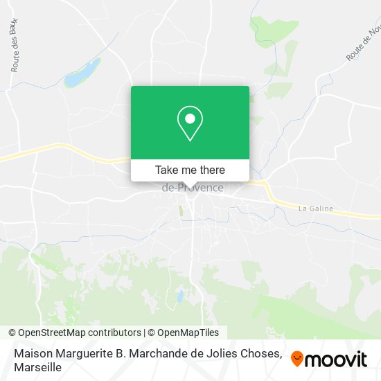 Maison Marguerite B. Marchande de Jolies Choses map