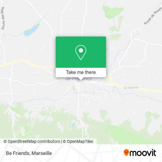 Be Friends map