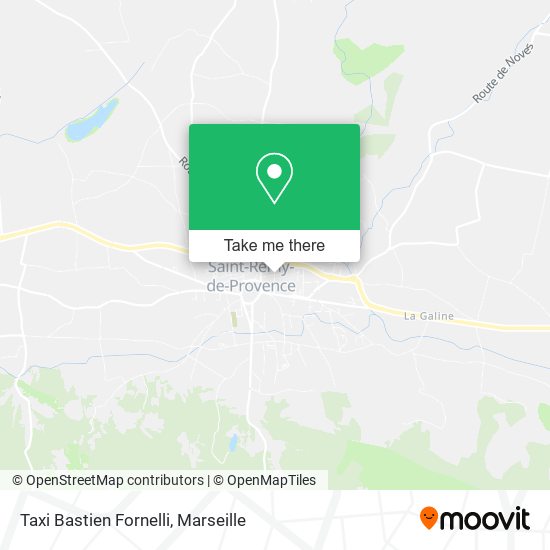 Taxi Bastien Fornelli map