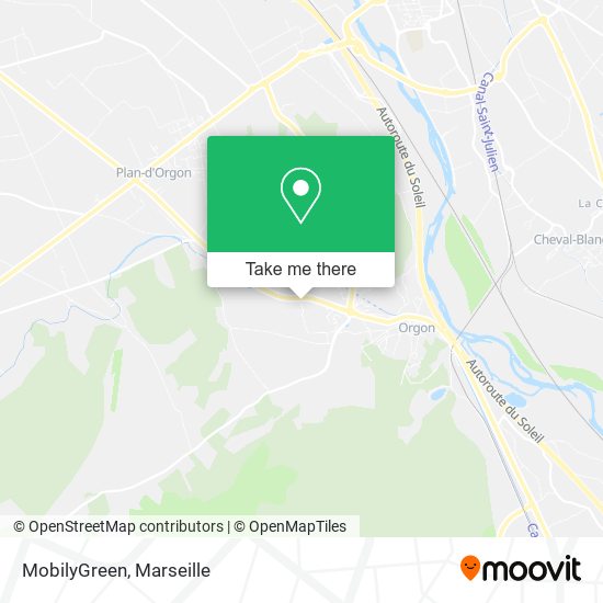 MobilyGreen map