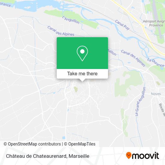 Château de Chateaurenard map