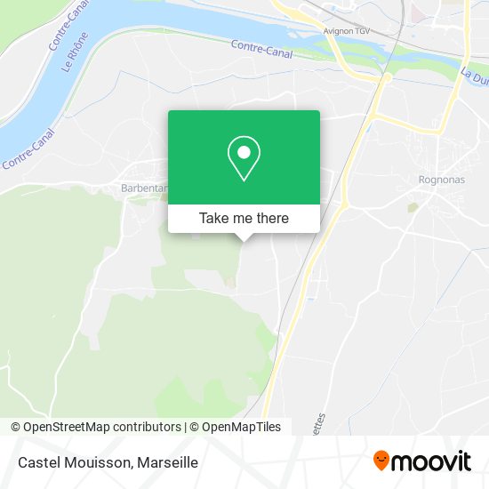 Castel Mouisson map