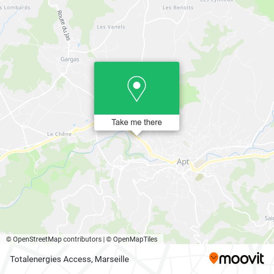 Totalenergies Access map
