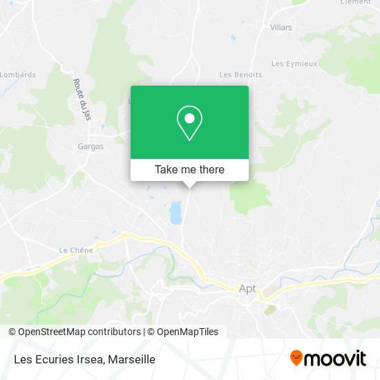 Les Ecuries Irsea map