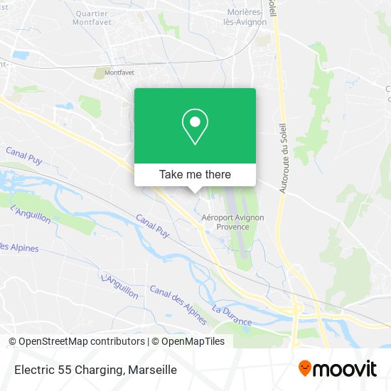 Electric 55 Charging map