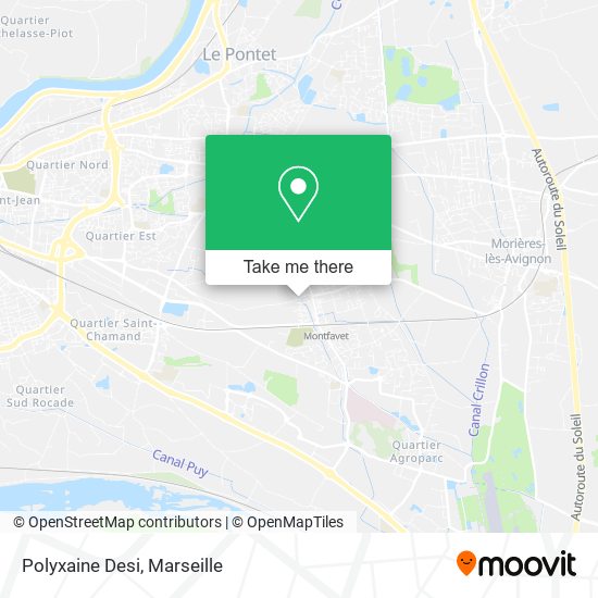 Polyxaine Desi map