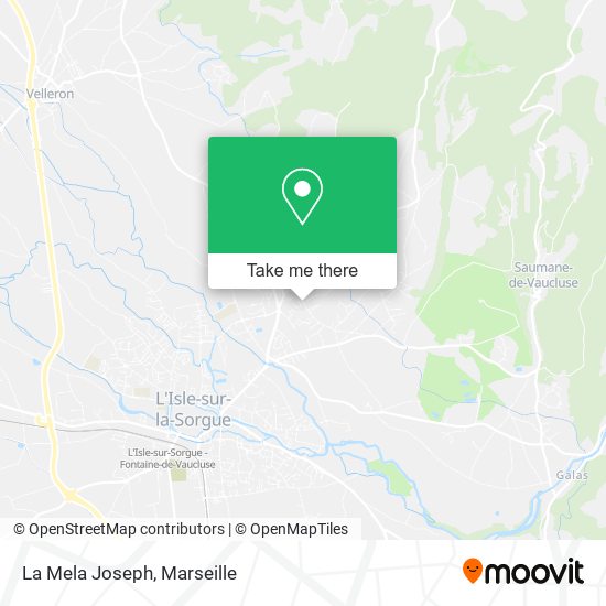 La Mela Joseph map