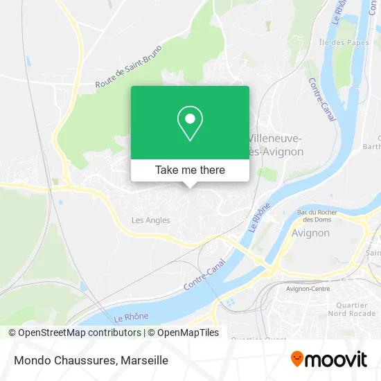 Mondo Chaussures map
