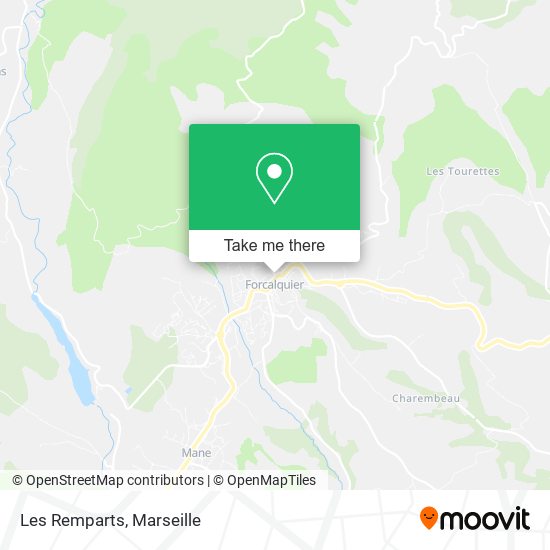 Les Remparts map
