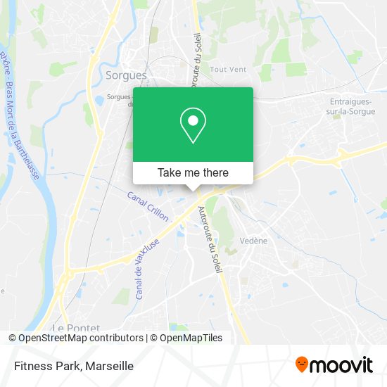Fitness Park map