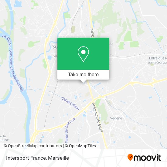 Mapa Intersport France