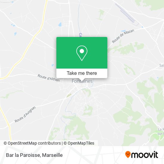 Bar la Paroisse map